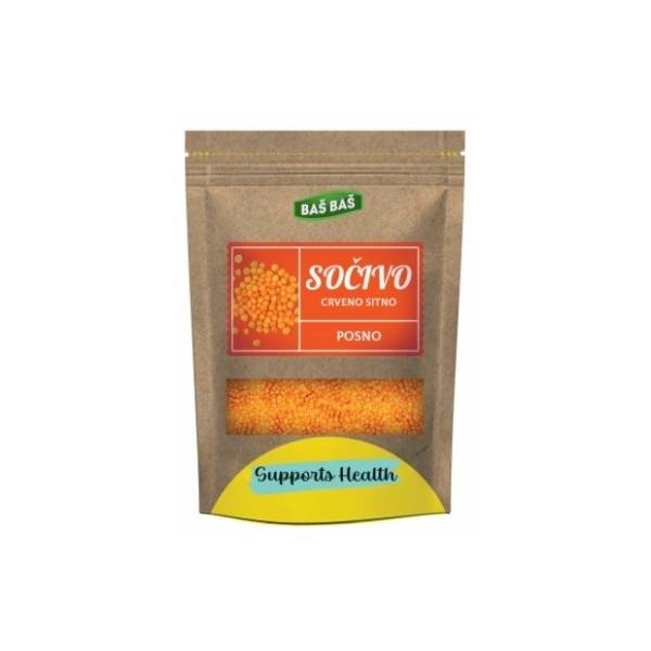 BAŠ BAŠ Sočivo crveno sitno 500g