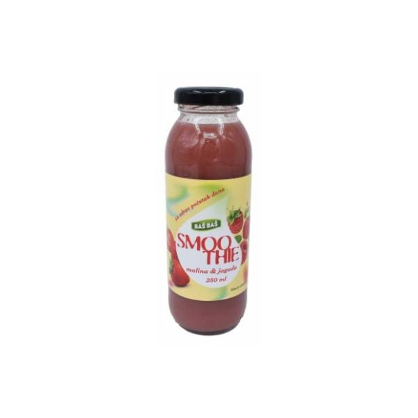 BAŠ BAŠ Smoothie malina i jagoda 250ml