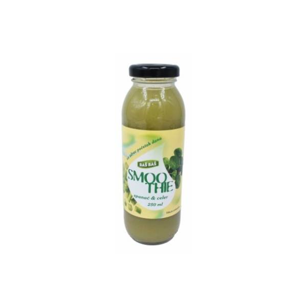BAŠ BAŠ Smoothie spanać i celer 250ml