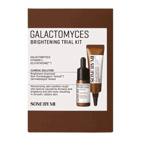 SOME BY MI set Galactomyces brightening trial (serum i krema)