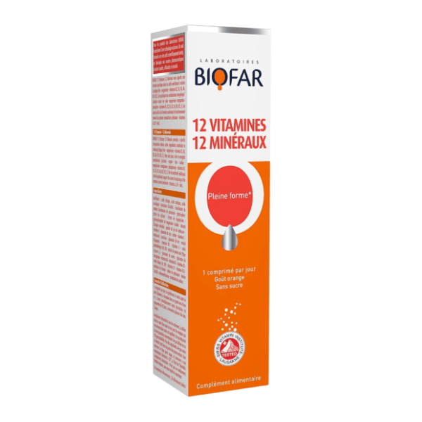 Šumeće tablete BIOFAR 12 vitamina +12 minerala 20kom
