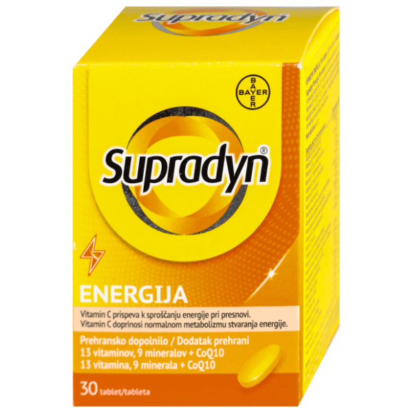 SUPRADYN Energy Q10 tablete 30kom