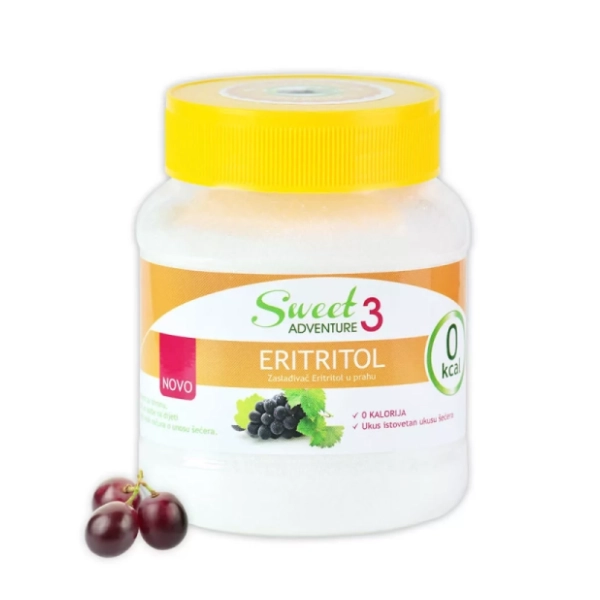SWEET ADVENTURE 3 eritrol zaslađivač 250g