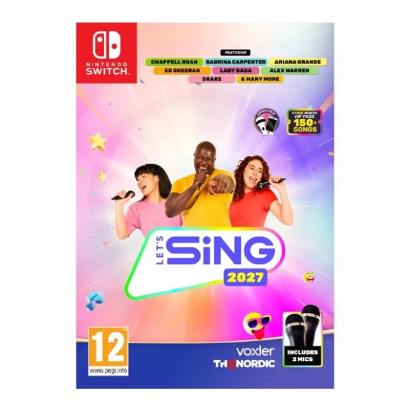 SWITCH Let's Sing 2027 2 Mic Bundle