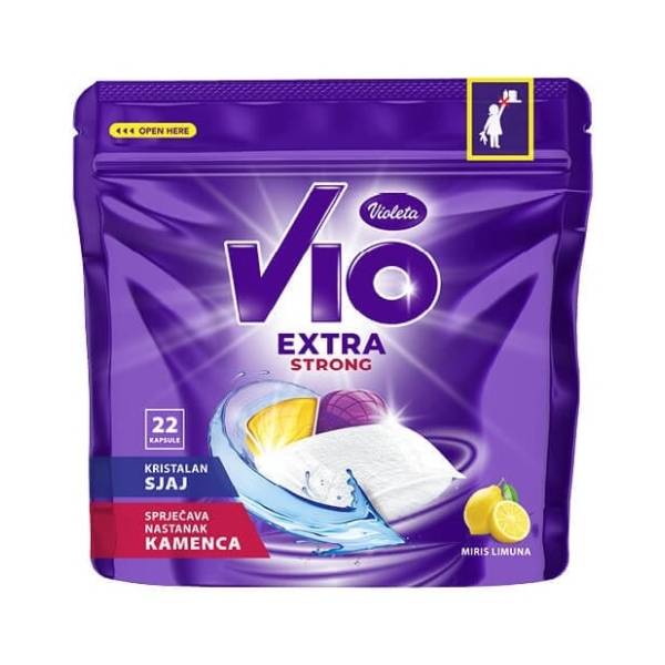 Tablete VIOLETA Extra strong limun 22kom