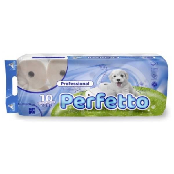 Toalet papir PERFETTO professional 3sloja 10kom
