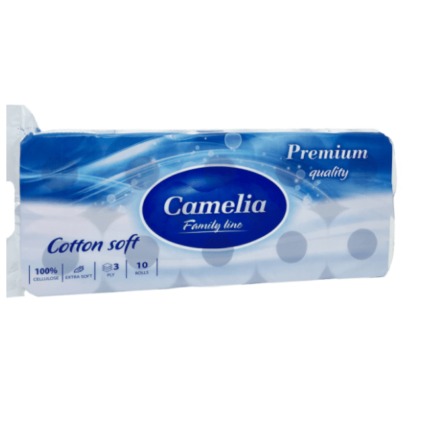 Toaletni papir CAMELIA Premium 3sloja 10kom