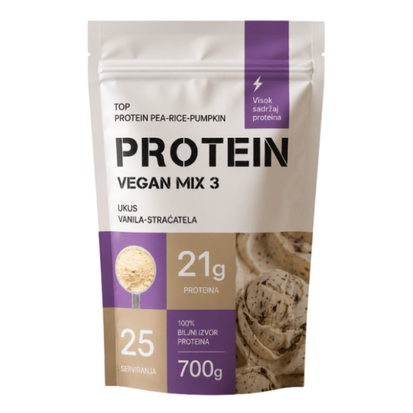 TOP FOOD vegan protein mix 3 700g