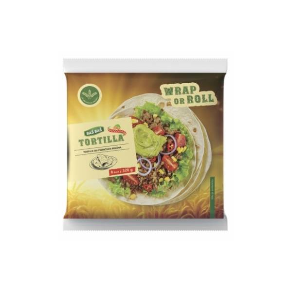Tortilja BAŠ BAŠ pšenična 320g