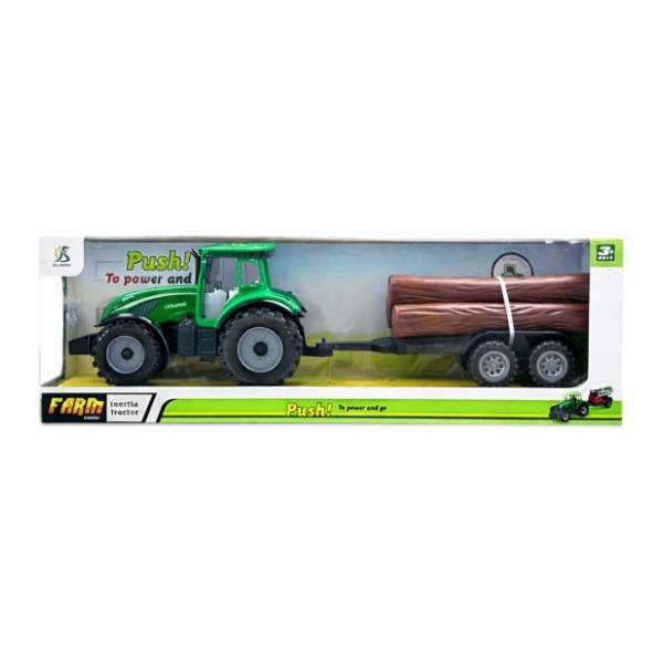 Traktor sa prikolicom i balvanima HK MINI