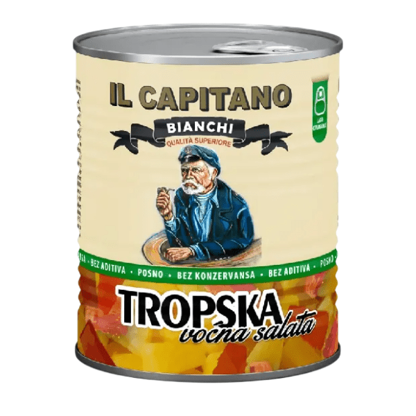 Kompot tropska voćna salata IL CAPITANO 580ml