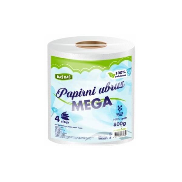 Ubrus BAŠ BAŠ mega 4sloja 