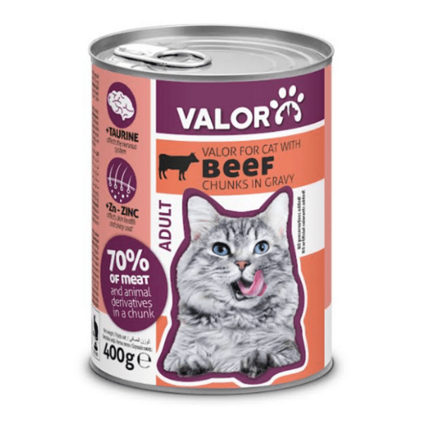 VALOR hrana za mačke govedina 400g