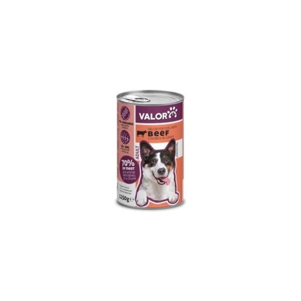 VALOR hrana za pse govedina 1250g