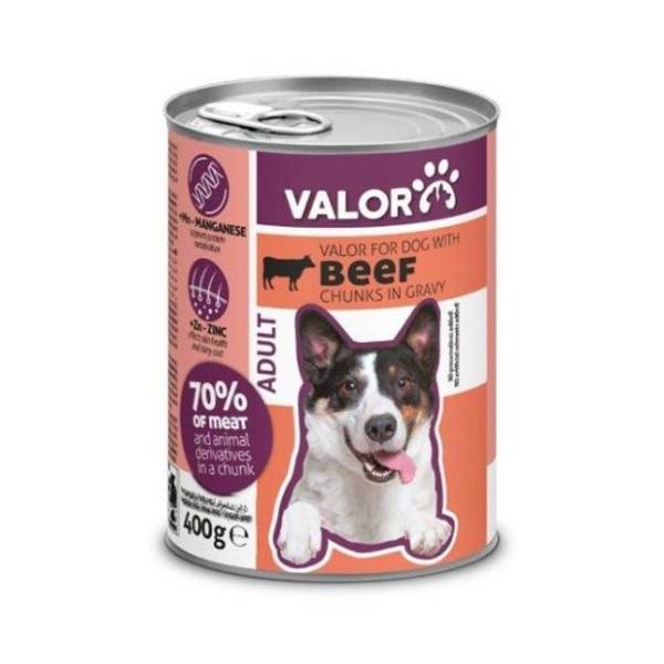 VALOR hrana za pse govedina 400g