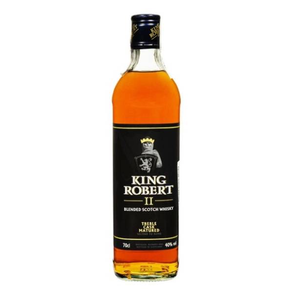 Viski KING ROBERT II Scotch blended 0,7l
