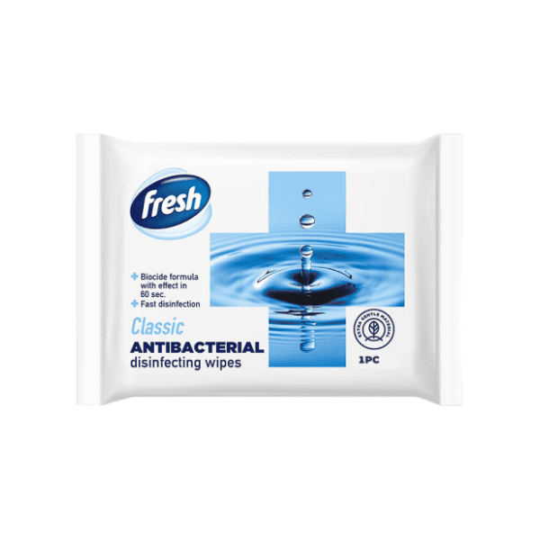 Vlažne maramice FRESH antibakterijske classic 25kom
