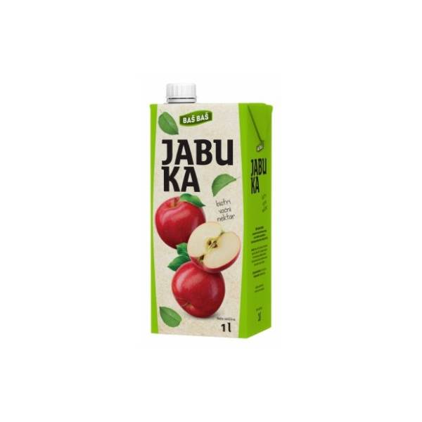 Voćni sok BAŠ BAŠ jabuka sa zaslađivačem 1l