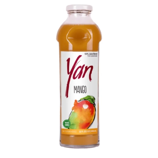 Voćni sok YAN mango 100% 930ml