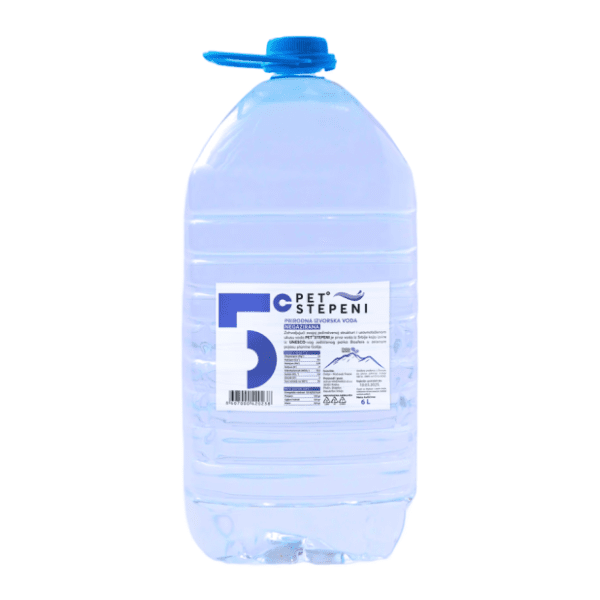 Voda 5 STEPENI 6l