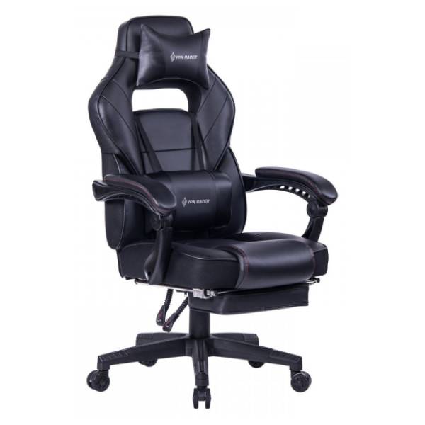 VON Racer 9015 Black gejmerska stolica