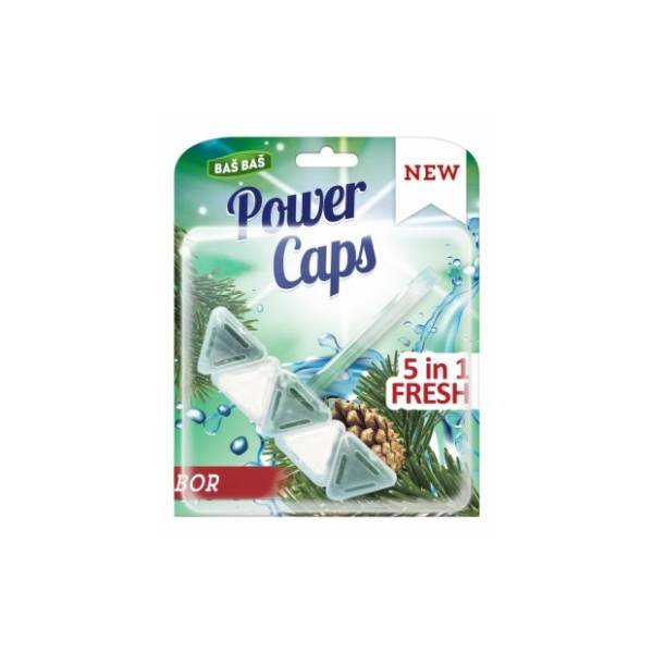 WC osveživač BAŠ BAŠ Power caps bor 50g