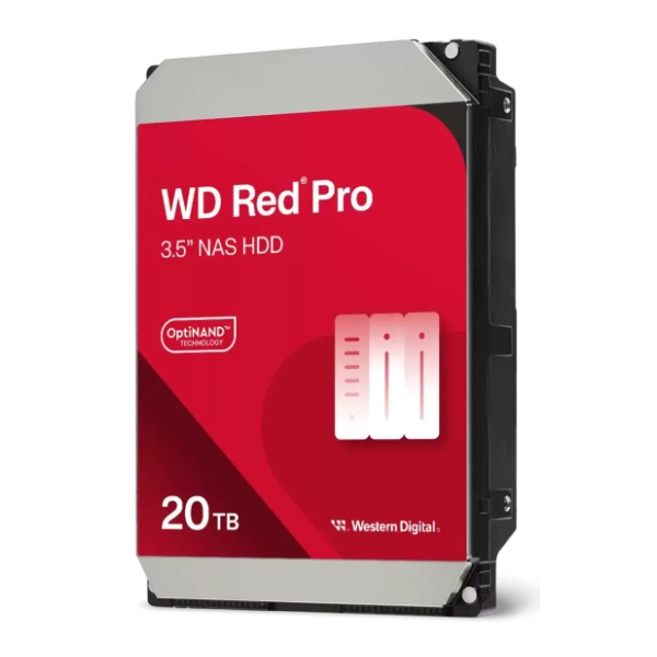 WESTERN DIGITAL hard disk 20TB (512MB) WD202KFGX Red Pro NAS