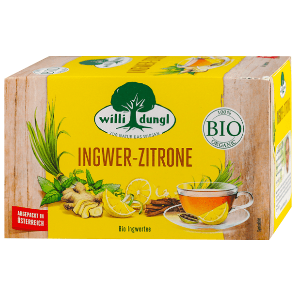 WILLI DUNGL organski čaj đumbir limun 36g