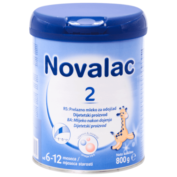 Zamensko mleko NOVALAC 2 800g