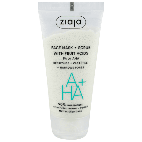 ZIAJA Aha kiseline maska i piling za lice 55ml