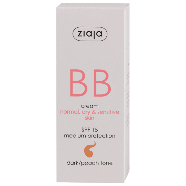 ZIAJA BB krema dark peach tone SPF15 50ml