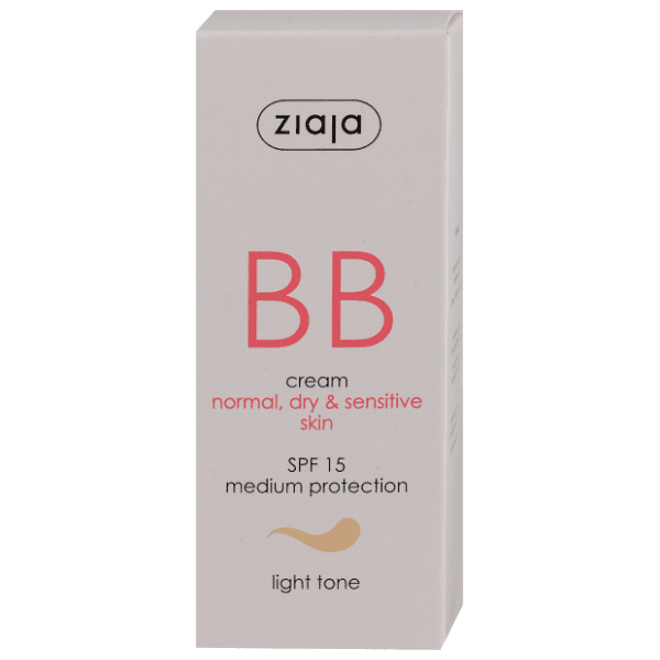 ZIAJA BB krema light tone SPF15 50ml