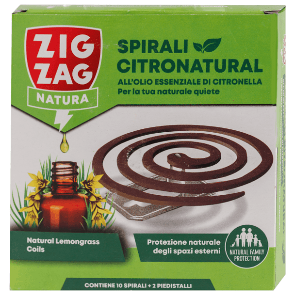 ZIG ZAG Citronatural lemongrass spirale protiv komaraca 10kom