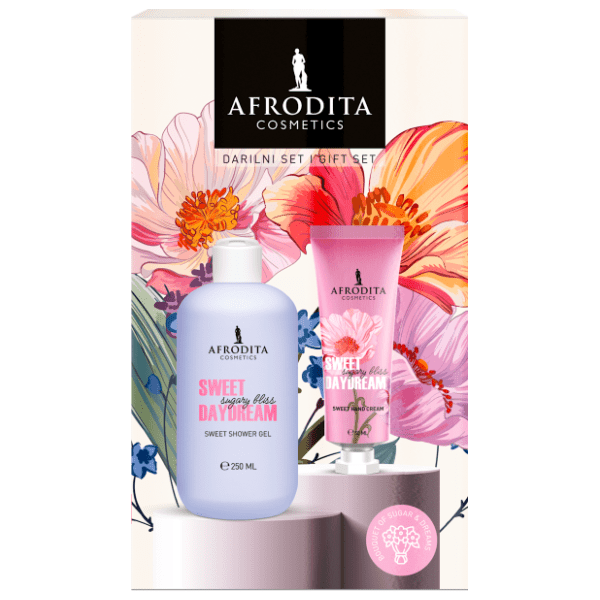 AFRODITA set Sweet daydream (gel za tuširanje i krema za ruke)