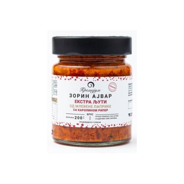 Ajvar ZORIN ekstra ljuti sa karolinom riper 200g