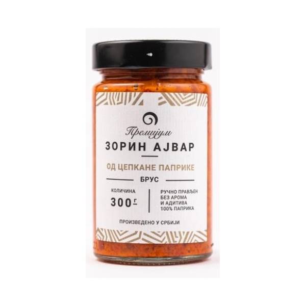 Ajvar ZORIN od cepkane paprike 300g