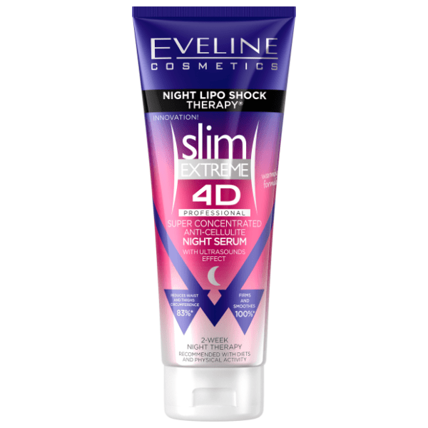 Anticelulit serum EVELINE slim extreme night 250ml