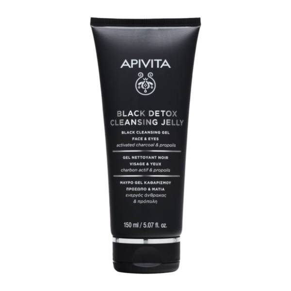 APIVITA crni detoks gel za čišćenje lica 150ml