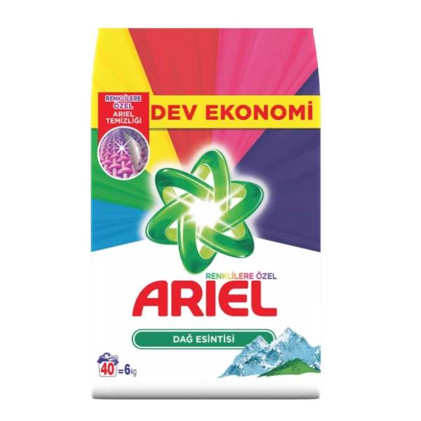 ARIEL Mountain color deterdžent za veš 40 pranja (6kg)