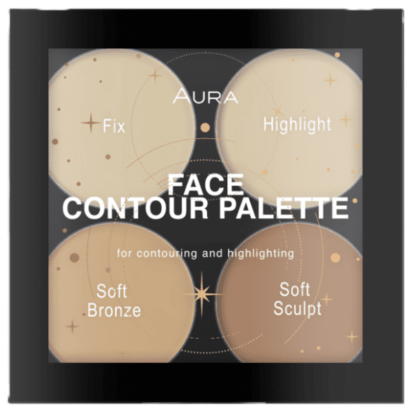 AURA paleta za konturisanje lica fair