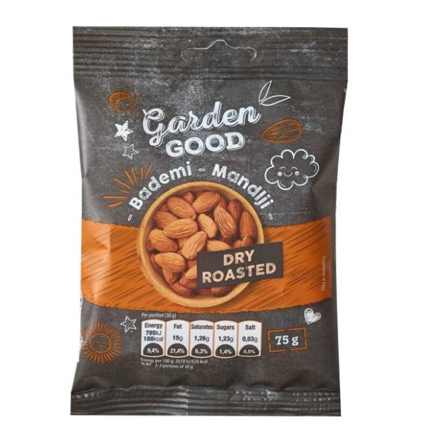 Badem GARDEN GOOD suvo pečen 75g