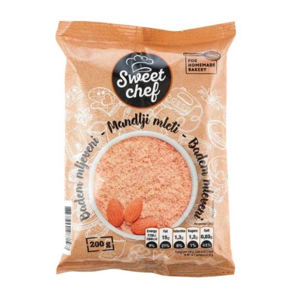 Badem SWEET CHEF mleveni 200g