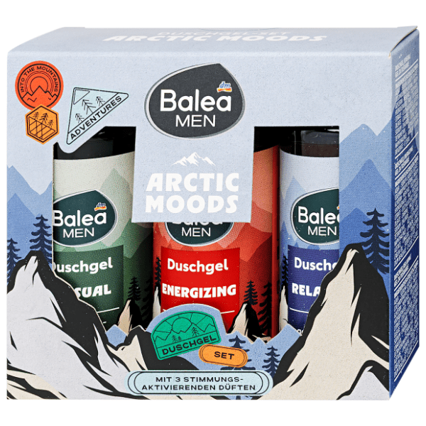 BALEA MEN set Arctic Moods ( 3 gela za tuširanje)