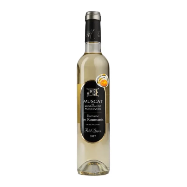 Belo vino DOMAINE LES ROUMANIS Muscat Saint Jean de Minervois 0,75l