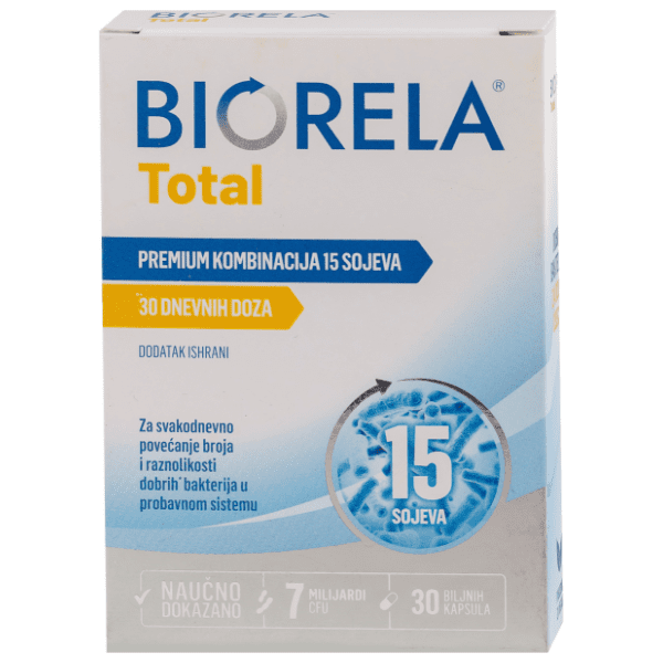 BIORELA Probiotik Total kapsule 30kom
