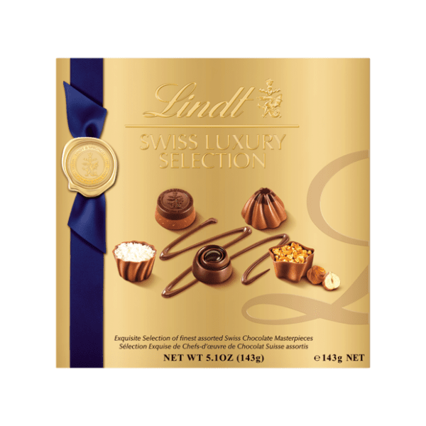 Bombonjera LINDT swiss luxury selection 143g