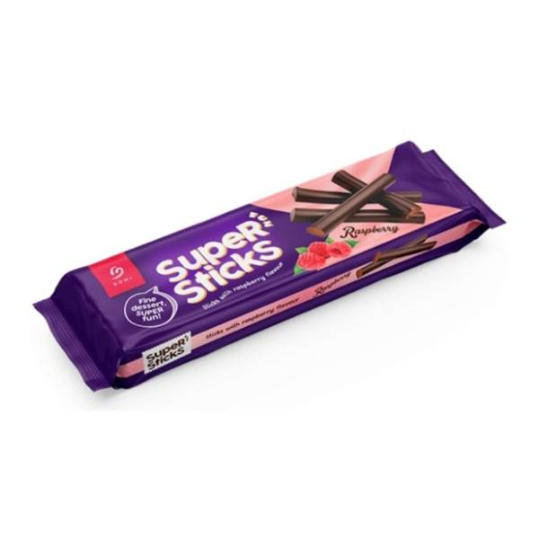 BOMI Super sticks malina 200g