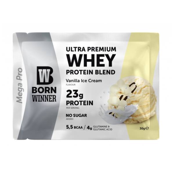 BORN WINNER whey protein vanilla 30g