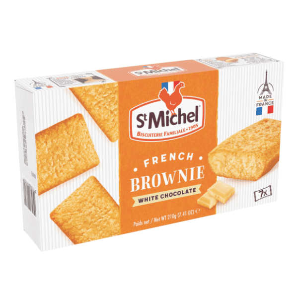 Brauni SAINT MICHEL sa belom čokoladom 210g