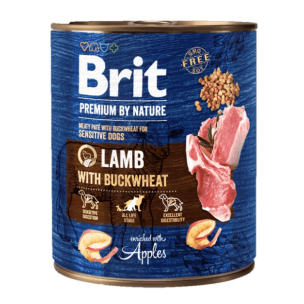 BRIT Premium by nature hrana za pse jagnjetina 800g